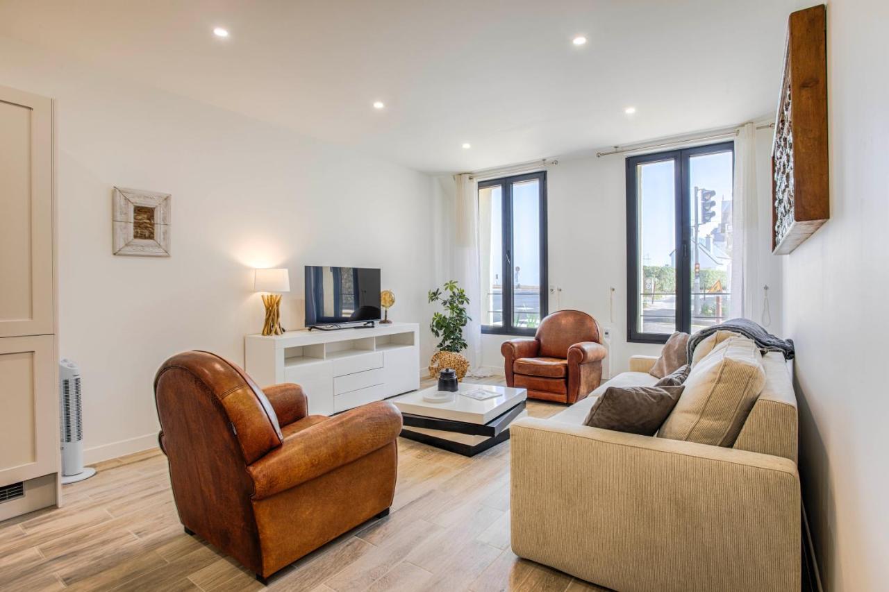 Appartement Grand Confort Bord De Mer Rez-De-Chaussee Residence La Vague ウルガット エクステリア 写真