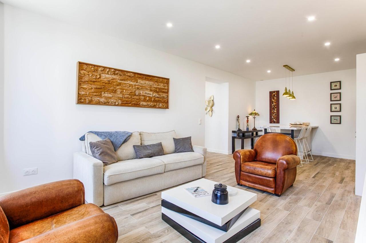 Appartement Grand Confort Bord De Mer Rez-De-Chaussee Residence La Vague ウルガット エクステリア 写真